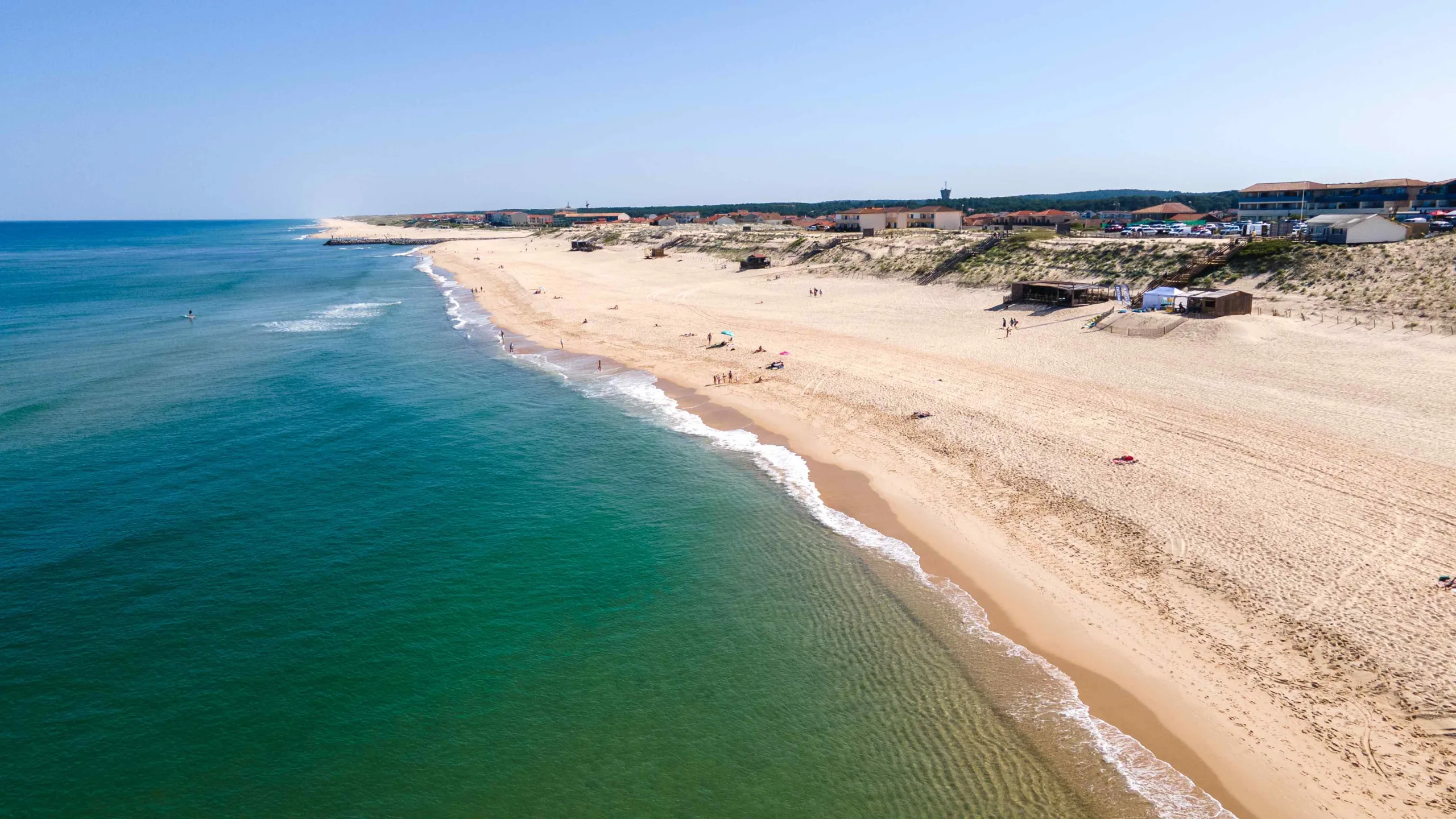 Plage Sud de Mimizan - météo et surveillance