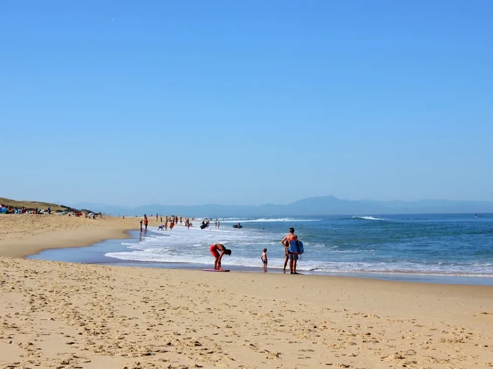 Plage des Casernes à Seignosse