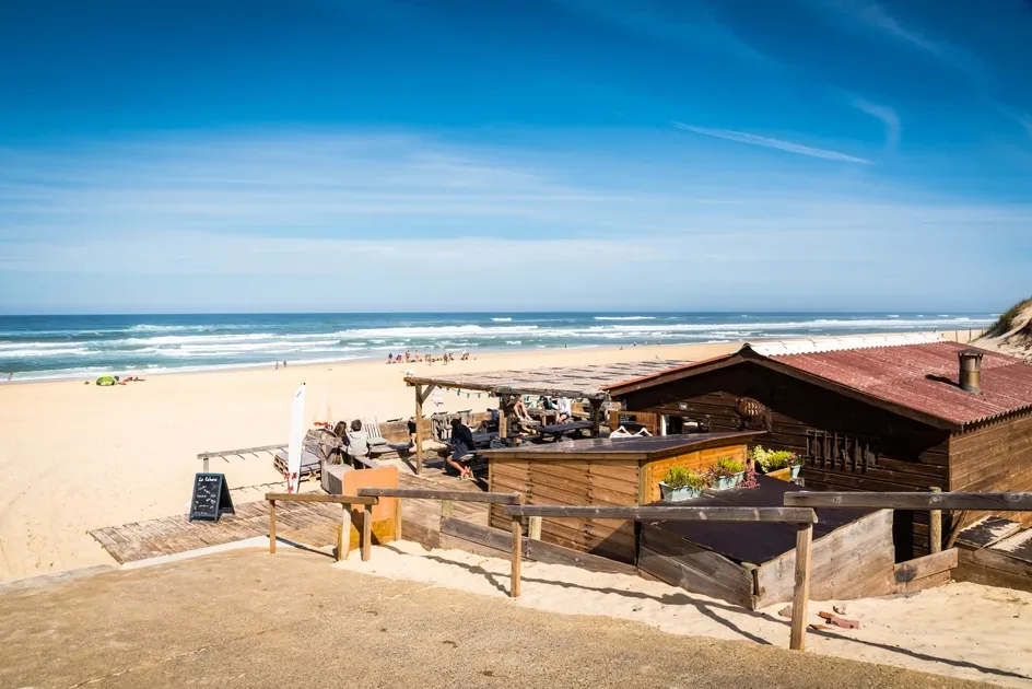 Station de Contis et sa plage