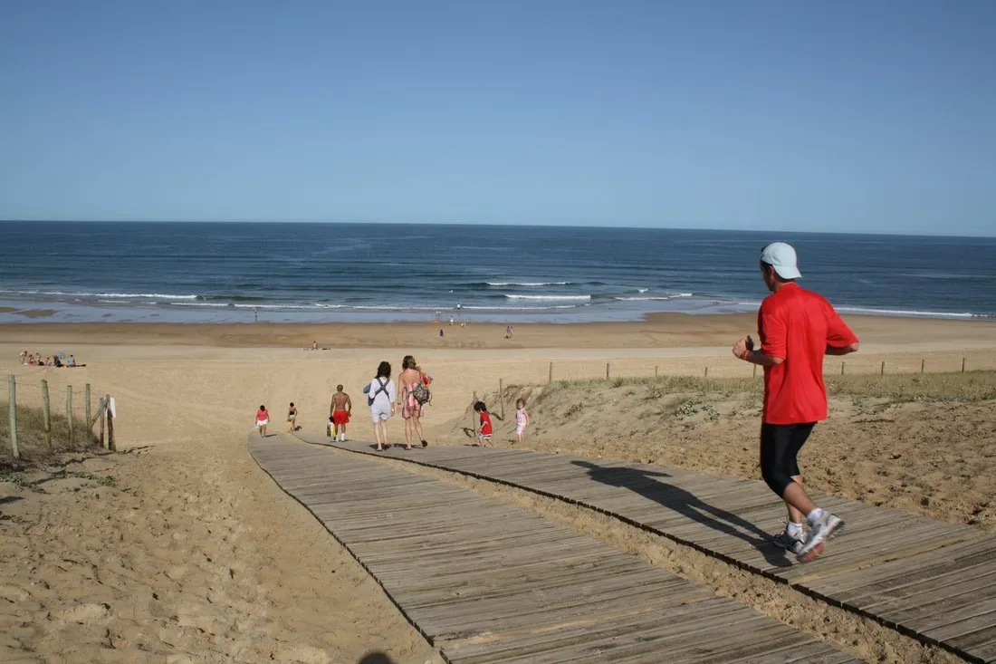 Plage des chênes-lièges Moliets