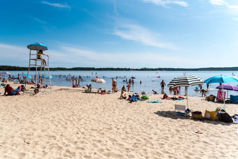 Photo de Plage du Lac à Vielle