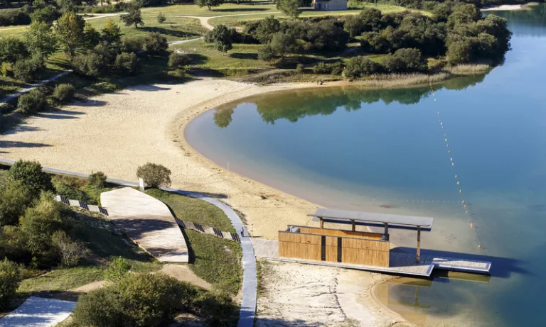 Photo de Plage du lac d’Arjuzanx