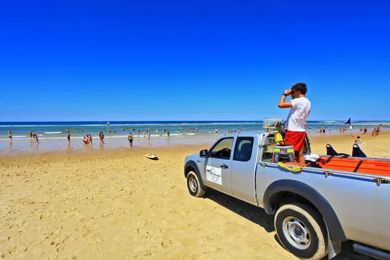 Plage nord-Messanges-Landes