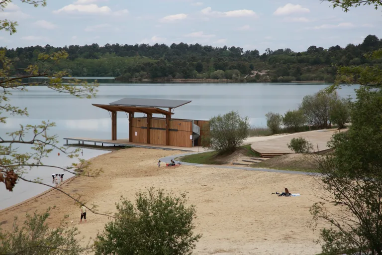 Photo de Plage du lac d’Arjuzanx