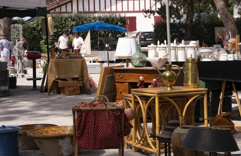 Photo de La brocante du centre-ville d’Hossegor