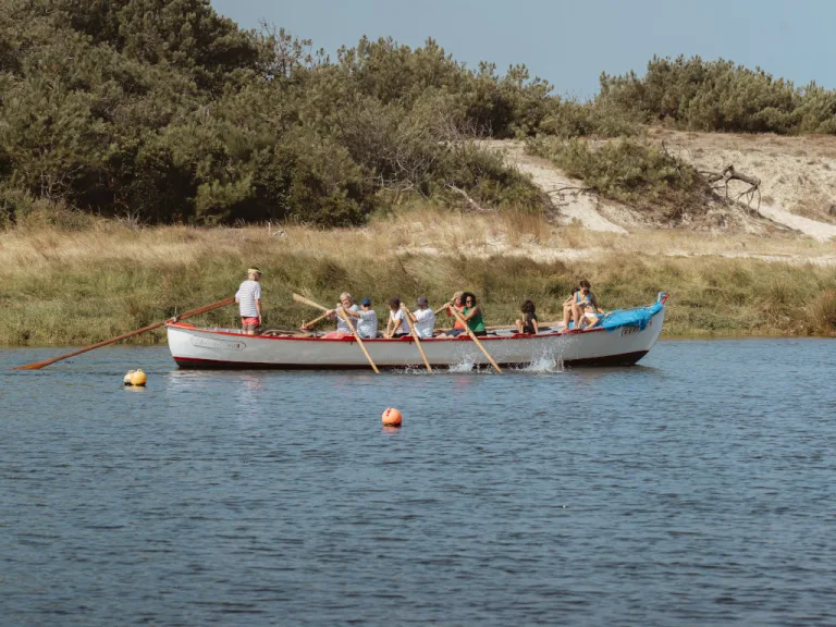 Photo de Initiation à l’aviron et balade sur la Pinasse