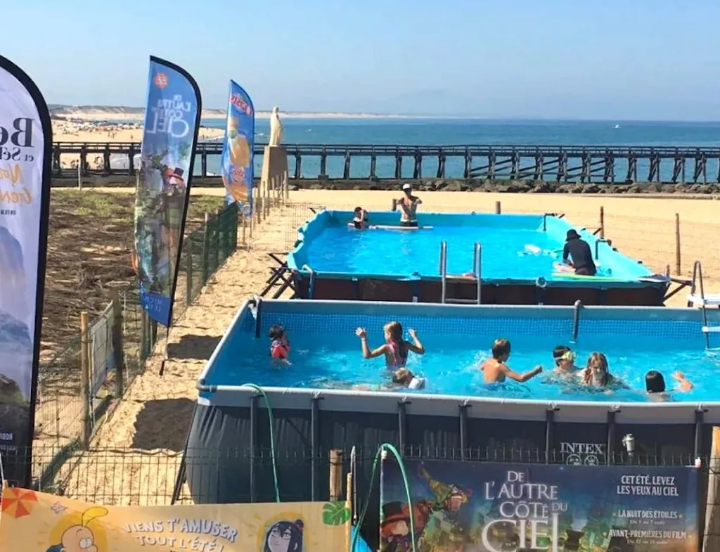 Club de plage marsouins à Capbreton