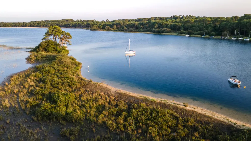 Lac de Cazaux Sanguinet Biscarrosse