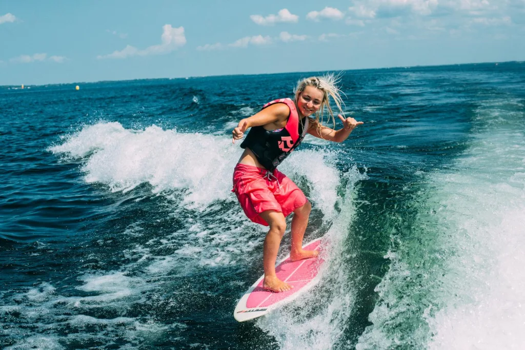 Wakesurf Lac de Biscarrosse