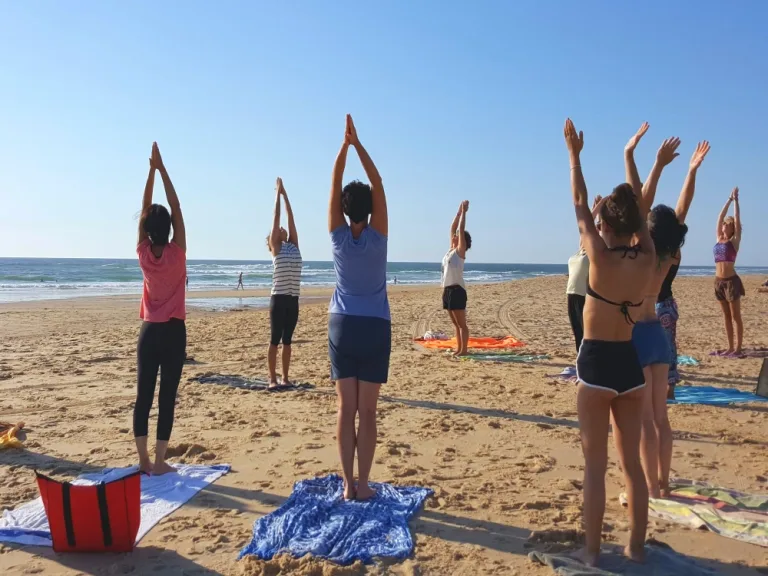 Photo de Découverte du yoga sur la plage