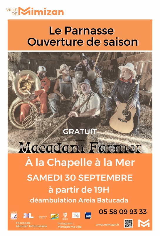 Photo de Soirée d’ouverture de la saison culturelle avec Macadam Farmer
