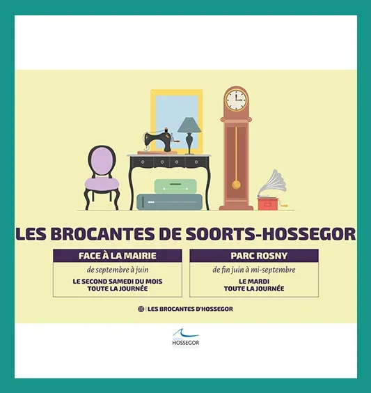 Photo de La brocante du centre-ville d’Hossegor