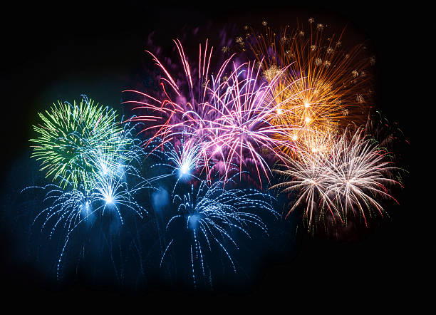 Photo de Feu d’artifice en musique des fêtes