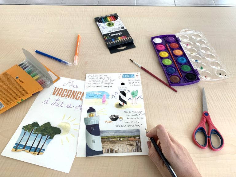 Photo de Atelier enfant Carnet de voyage