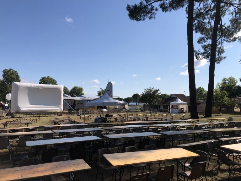 Photo de Cinéma en plein air à Biscarrosse-Ville