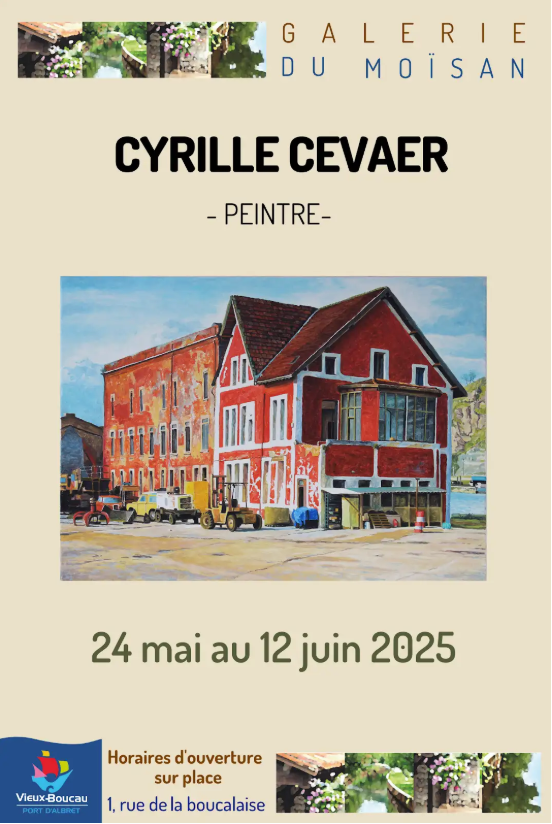 Photo de Exposition Galerie du Moïsan / Cyrille CEVAER