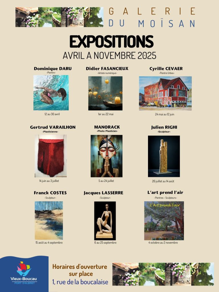 Photo de Exposition Galerie du Moïsan / Didier Fasensieux