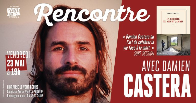 Photo de Rencontre avec Damien Castera – Librairie Vent Délire