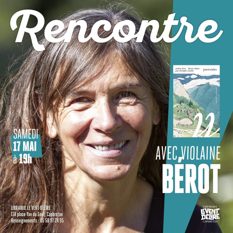 Photo de Rencontre avec Violaine Berot – Librairie Vent Délire