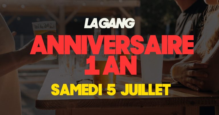 Photo de Anniversaire La Gang avec Philippe Maurice