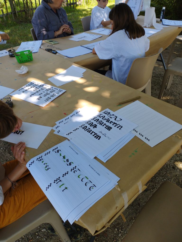 Photo de Atelier Calligraphie