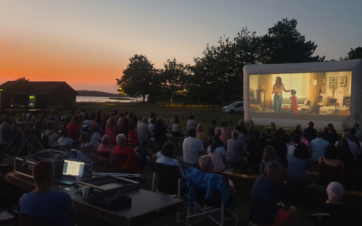 Photo de Cinéma en plein air à Sanguinet