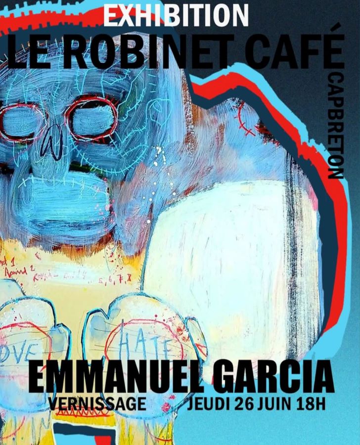 Photo de Vernissage Emmanuel Garcia – Le Robinet Café