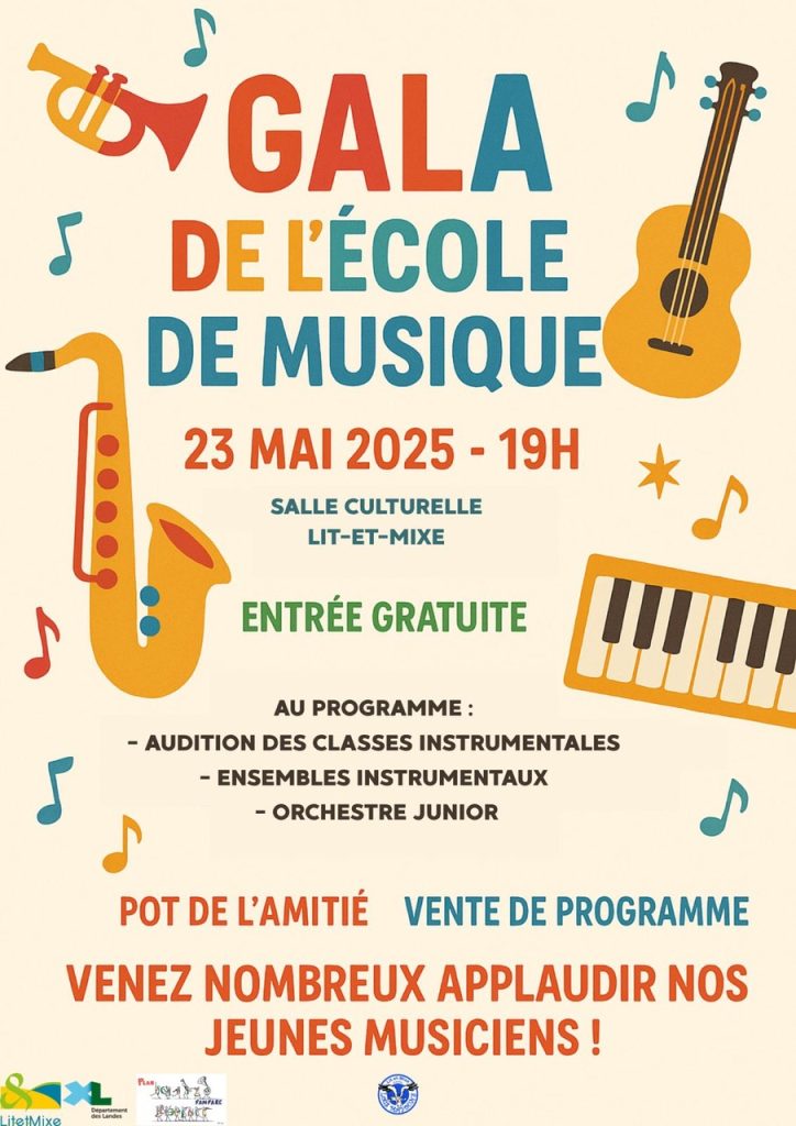 Photo de Gala de l’école de musique