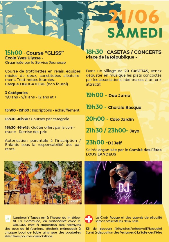 Photo de Landeus y Tapas _Samedi 21 juin_Casetas & Concerts