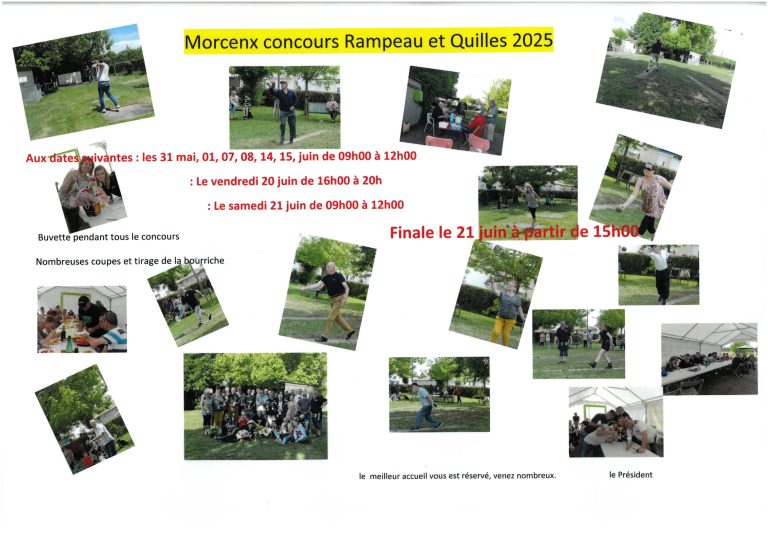 Photo de Concours rampeau et quilles 2025