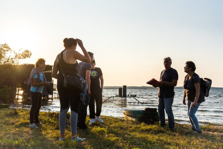 Photo de Découverte des prairies au bord du lac de Parentis