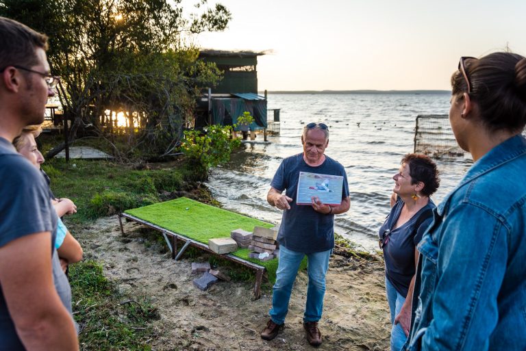 Photo de Découverte des prairies au bord du lac de Parentis