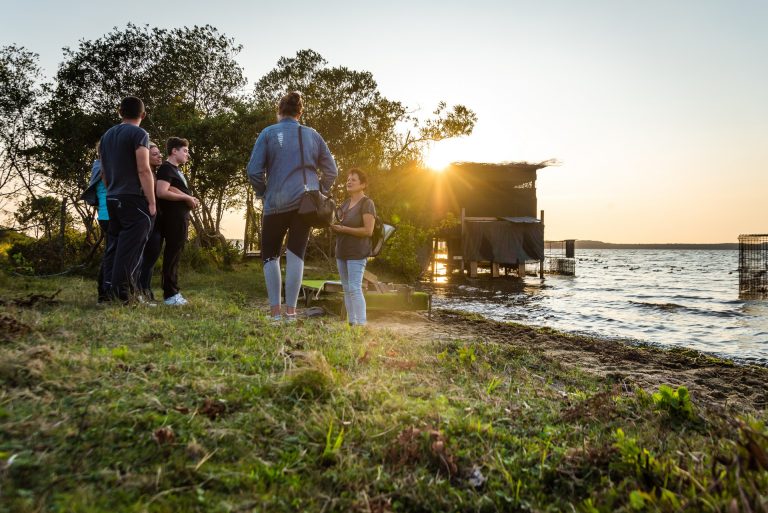 Photo de Découverte des prairies au bord du lac de Parentis