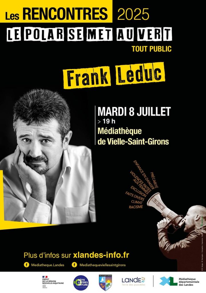 Photo de Rencontre avec l’auteur Frank Leduc