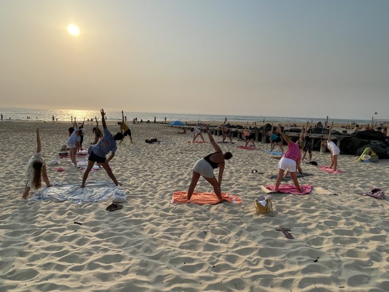 Photo de Découverte du yoga sur la plage