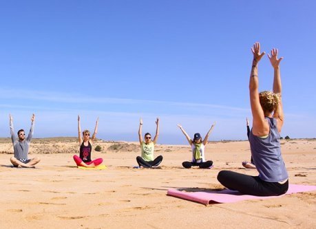 Photo de Découverte du yoga sur la plage