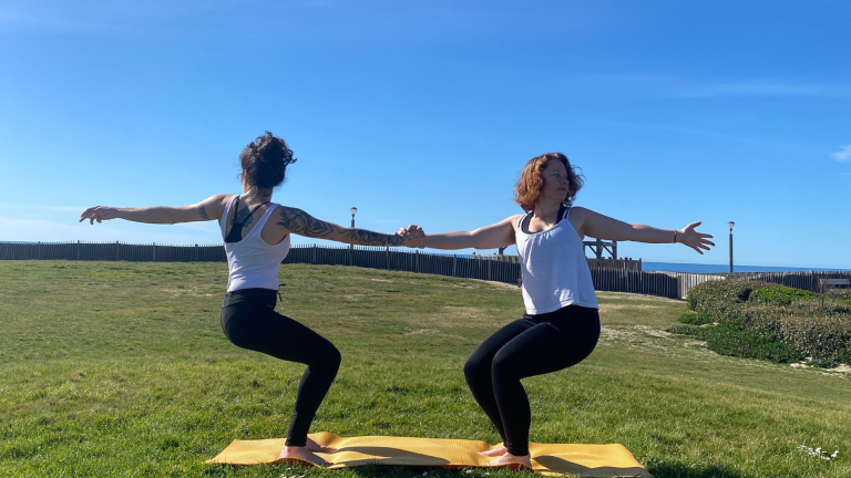 Photo de Atelier yoga en duo