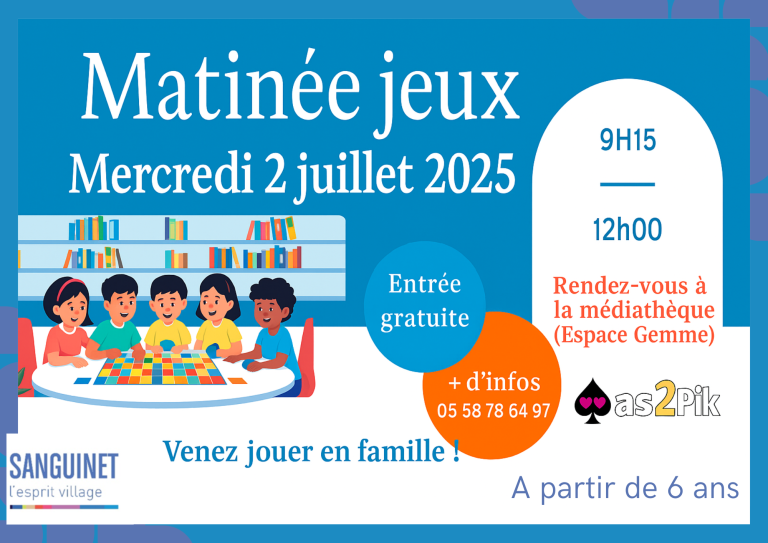 Photo de Matinée jeux de société