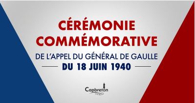 Photo de Cérémonie Commémorative /Appel du 18 Juin 1940