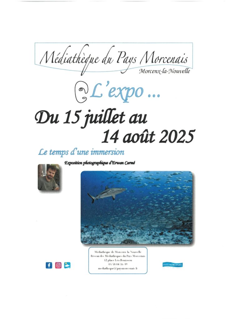 Photo de L’Expo – Le temps d’une immersion – Exposition photographique d’Erwan Carmé