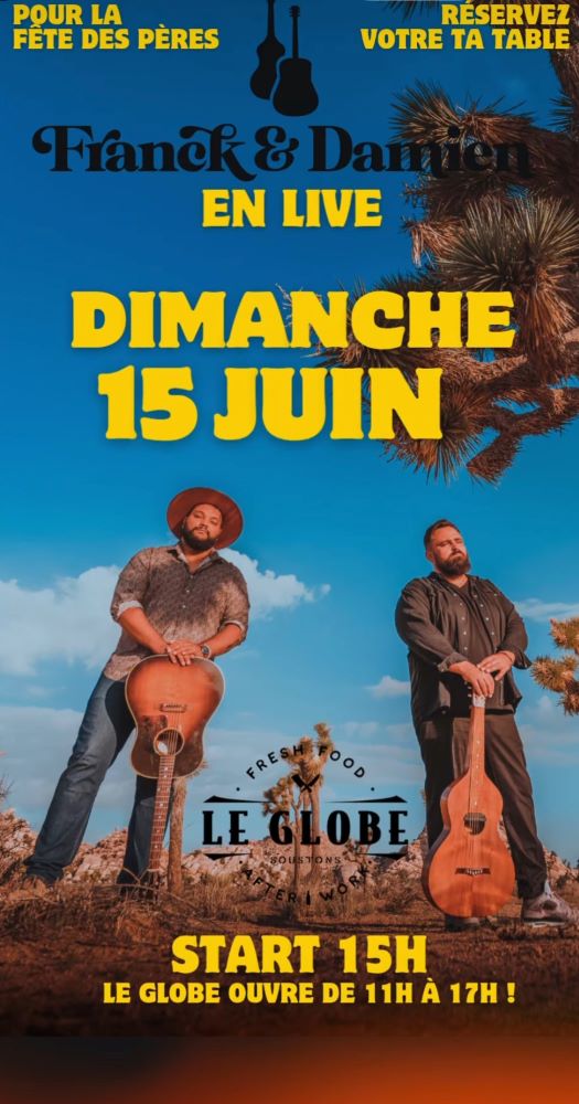 Photo de Concert Franck & Damien au Globe