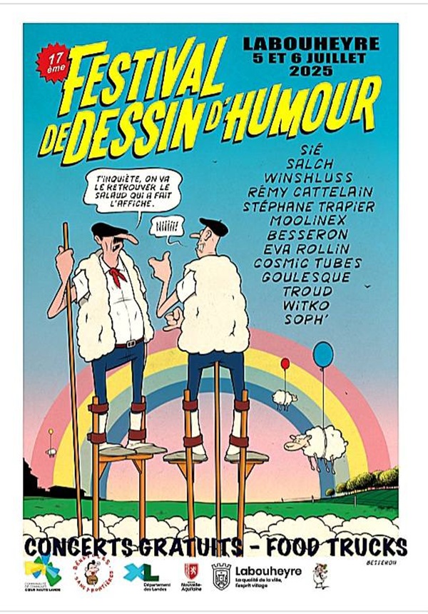 Photo de FESTIVAL DE DESSIN D’HUMOUR // LABOUHEYRE