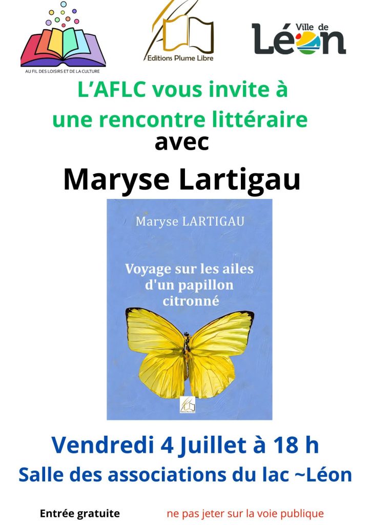 Photo de Rencontre littéraire avec Maryse Lartigau