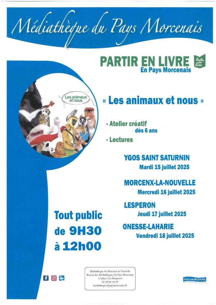 Photo de Partir en livre – Les animaux et nous