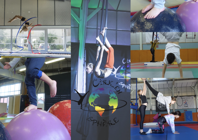 Photo de Stage de cirque avec l’école de cirque Cirk’ En Sphère