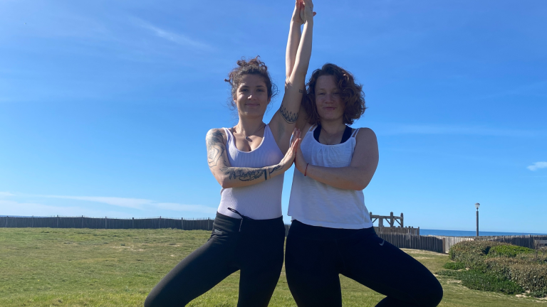 Photo de Atelier yoga en duo