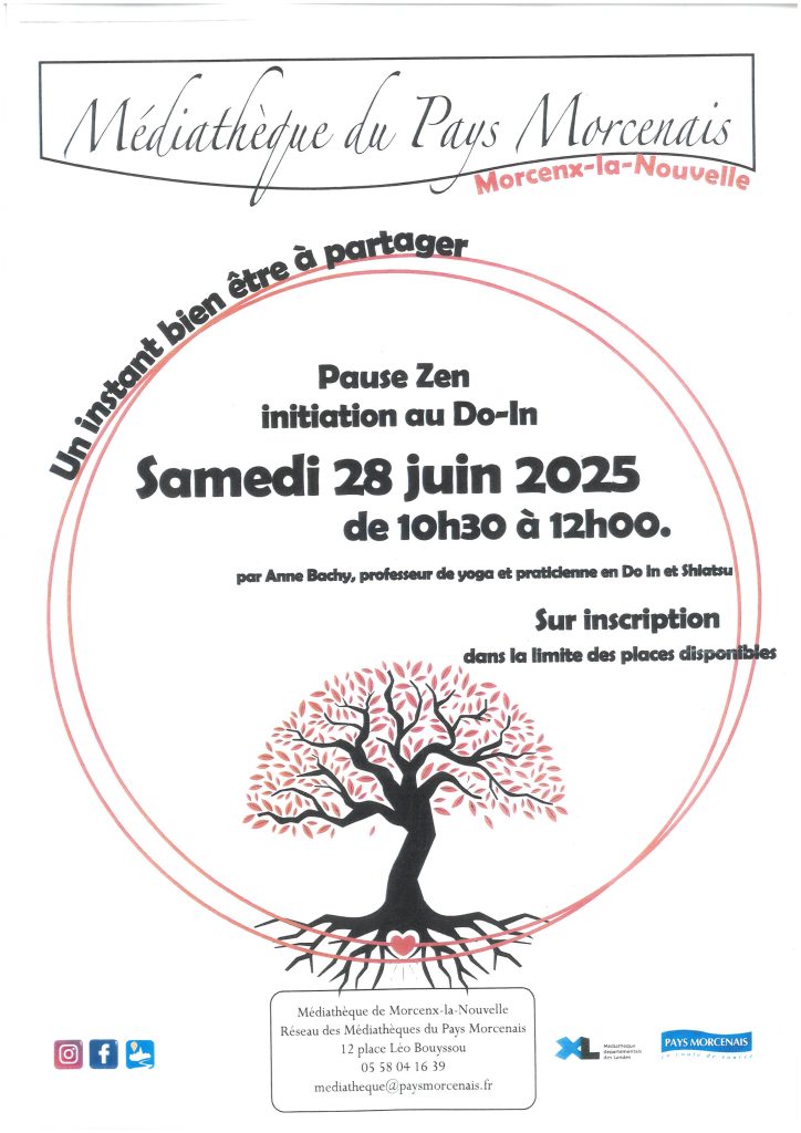 Photo de Un instant de bien être à partager – Pause Zen initiation au Do-in