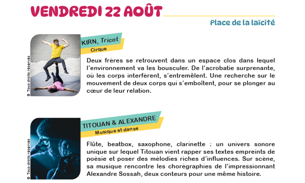 Photo de Festival 40 en Paires – Vendredi 22 août
