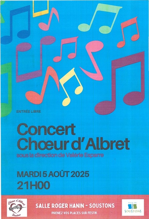 Photo de Concert du Choeur d’Albret