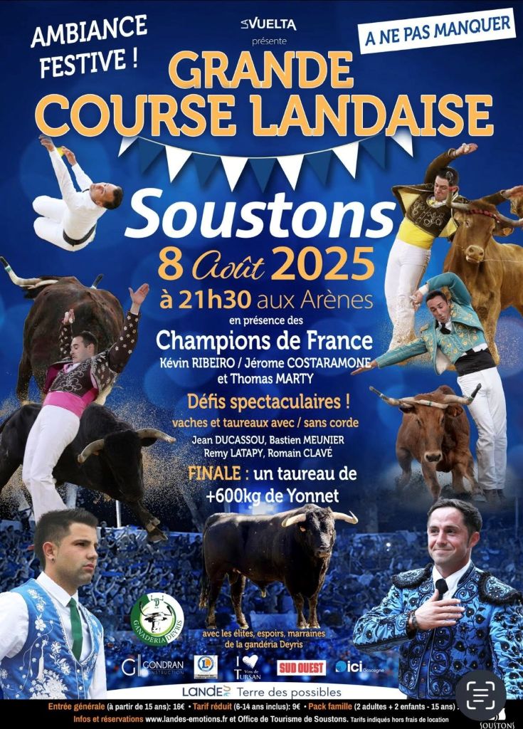 Photo de Course Landaise des fêtes